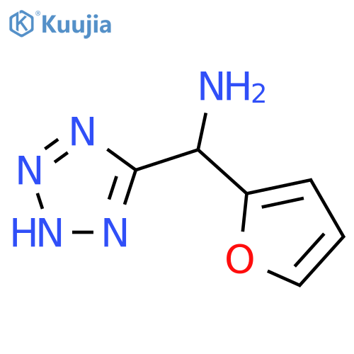 (furan-2-yl)(1H-1,2,3,4-tetrazol-5-yl)methanamine structure