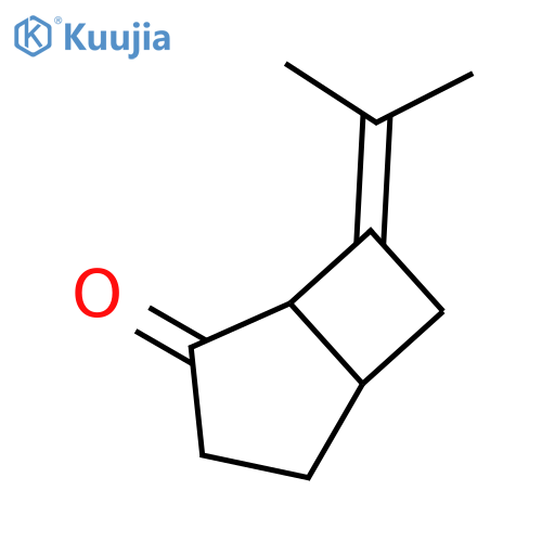 Bicyclo[3.2.0]heptan-2-one, 7-(1-methylethylidene)- structure