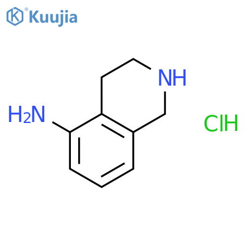 1,2,3,4-Tetrahydroisoquinolin-5-amine hydrochloride structure