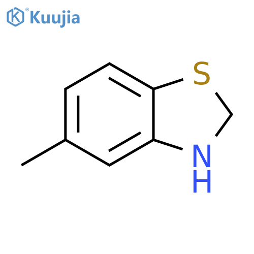 5-methyl-2,3-dihydro-1,3-benzothiazole structure