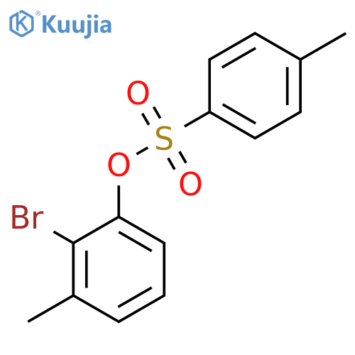 2-Bromo-3-methylphenyl 4-methylbenzene-1-sulfonate structure