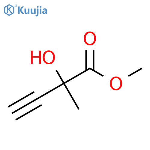 methyl 2-hydroxy-2-methylbut-3-ynoate structure