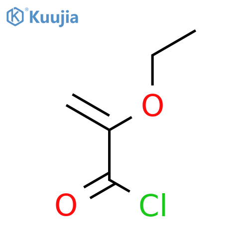 2-Propenoyl chloride, 2-ethoxy- structure