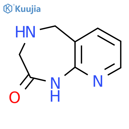1,3,4,5-Tetrahydro-2h-pyrido2,3-e1,4diazepin-2-one structure