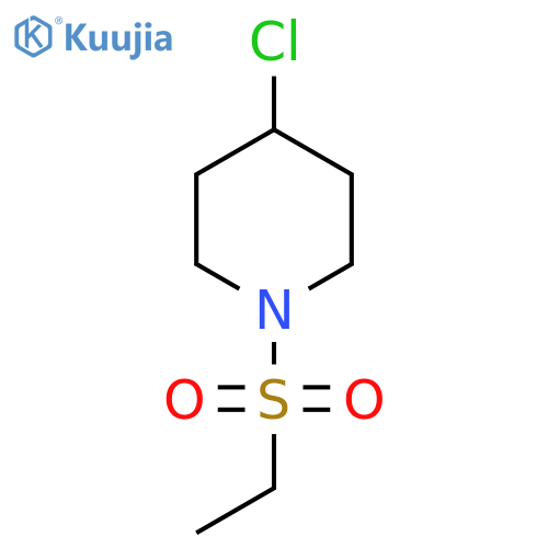 4-Chloro-1-(ethanesulfonyl)piperidine structure