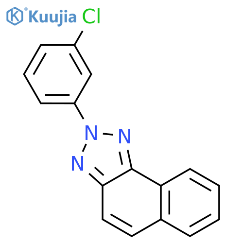 2H-Naphtho[1,2-d]triazole, 2-(3-chlorophenyl)- structure