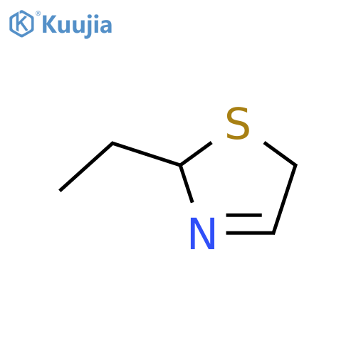 Thiazole,2-ethyl-2,5-dihydro- structure