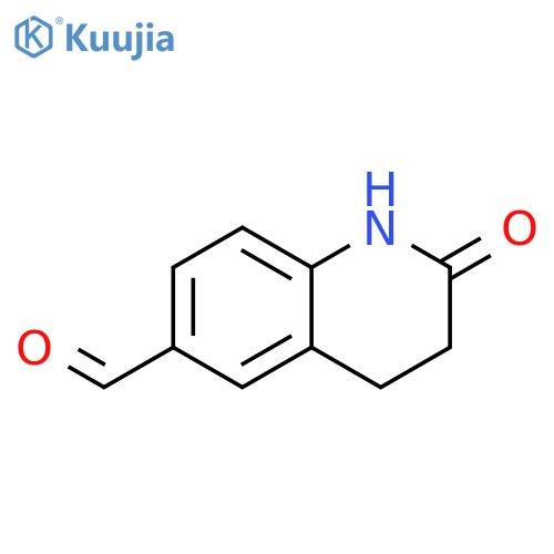 2-Oxo-1,2,3,4-tetrahydro-quinoline-6-carbaldehyde structure