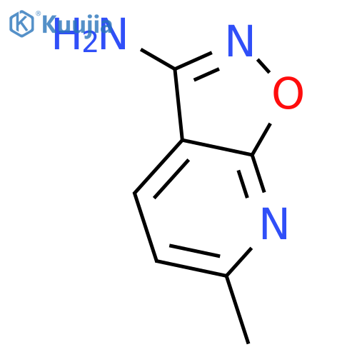 6-methyl-1,2oxazolo5,4-bpyridin-3-amine structure