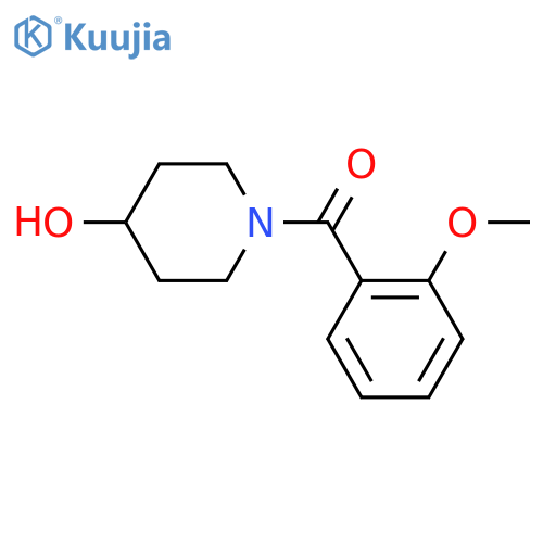 1-(2-Methoxybenzoyl)piperidin-4-ol structure