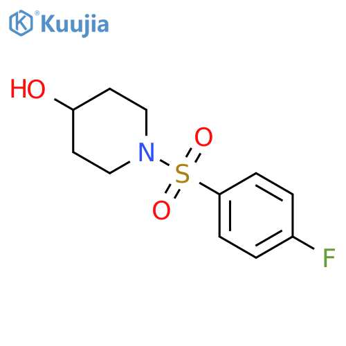 1-(4-Fluorophenylsulfonyl)piperidin-4-ol structure