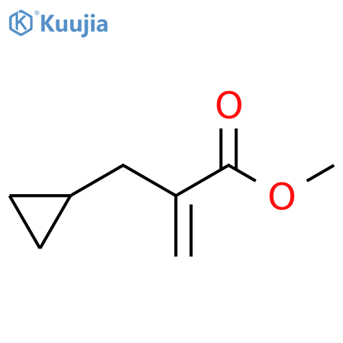methyl 2-(cyclopropylmethyl)prop-2-enoate structure