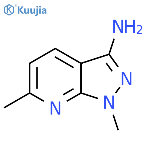 1,6-Dimethyl-1H-pyrazolo3,4-bpyridin-3-amine structure
