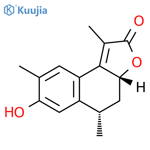 Naphtho[2,1-b]furan-2(3aH)-one,4,5-dihydro-7-hydroxy-1,5,8-trimethyl-, (3aR,5S)- structure