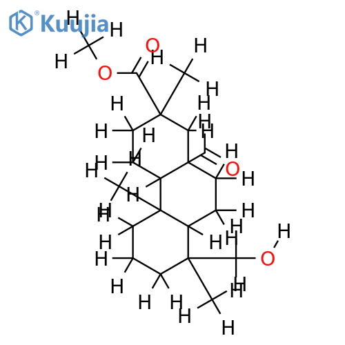 19-Hydroxy-15-oxo-seco-beyeran-16-saeure-methylester structure