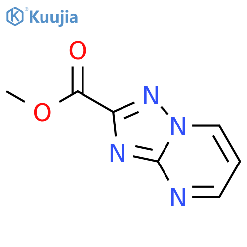 methyl 1,2,4triazolo1,5-apyrimidine-2-carboxylate structure