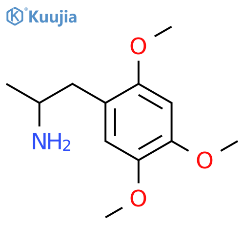Benzeneethanamine,2,4,5-trimethoxy-a-methyl- structure