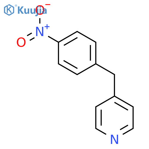 4-(4-Nitrophenyl)methylpyridine structure