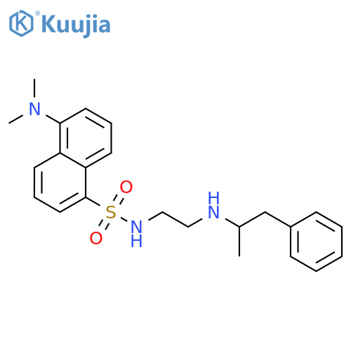 1-Naphthalenesulfonamide,5-(dimethylamino)-N-[2-[(1-methyl-2-phenylethyl)amino]ethyl]- structure
