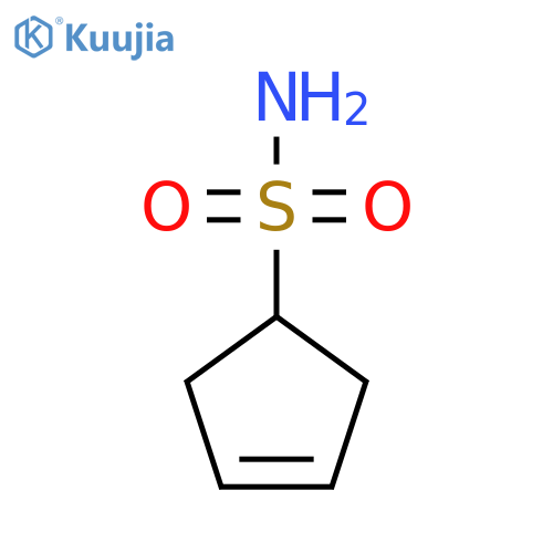Cyclopent-3-ene-1-sulfonamide structure