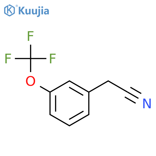 3-(Trifluoromethoxy)phenylacetonitrile structure