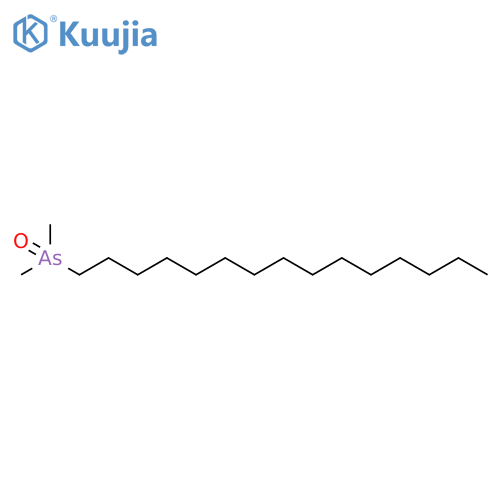 1-dimethylarsinoylpentadecane structure