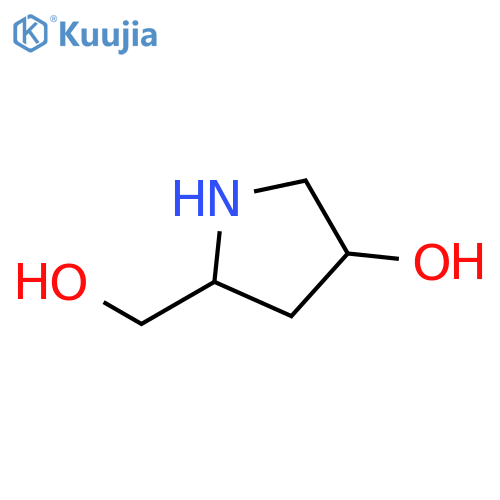 2-Pyrrolidinemethanol, 4-hydroxy-, (2S,4S)- structure