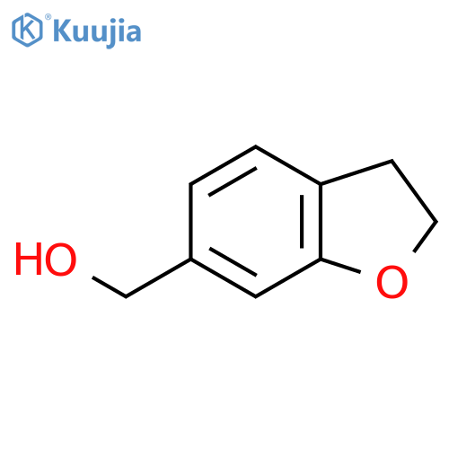 (2,3-dihydro-1-benzofuran-6-yl)methanol structure
