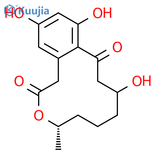 11-hydroxycurvularin structure