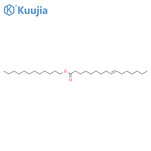 9-Hexadecenoic acid,dodecyl ester, (9Z)- structure