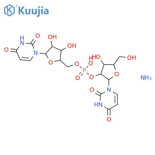 Uridylyl-2'-5'-uridine ammonium salt structure