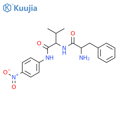 L-Valinamide,D-phenylalanyl-N-(4-nitrophenyl)- (9CI) structure