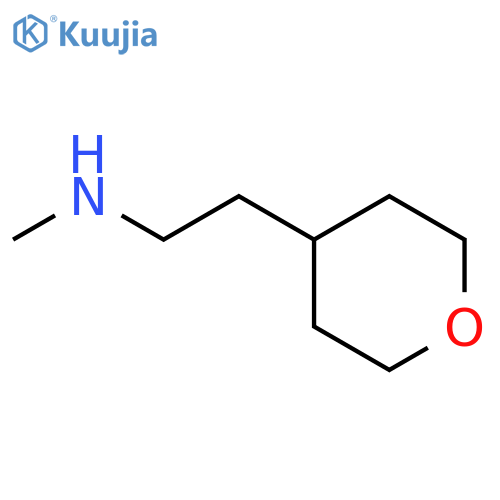 methyl[2-(oxan-4-yl)ethyl]amine structure
