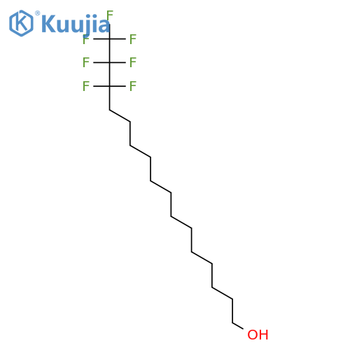 1-Hexadecanol, 14,14,15,15,16,16,16-heptafluoro- structure