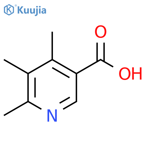 4,5,6-trimethylpyridine-3-carboxylic acid structure