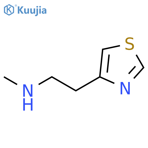 methyl2-(1,3-thiazol-4-yl)ethylamine structure