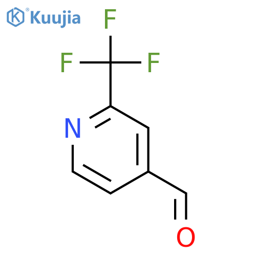 2-(trifluoromethyl)pyridine-4-carbaldehyde structure