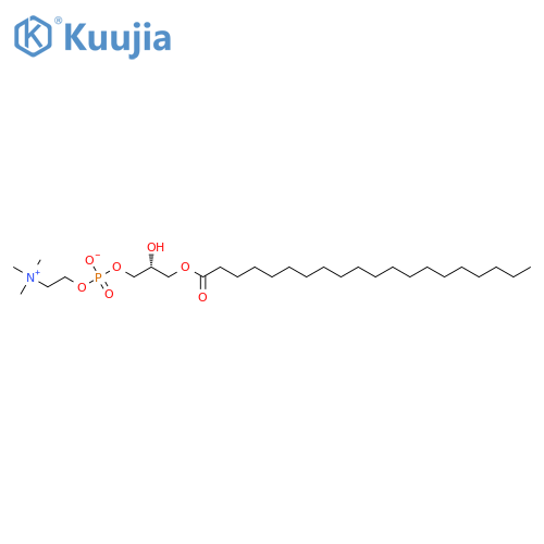 1-Arachidoyl-sn-glycero-3-phosphocholine structure