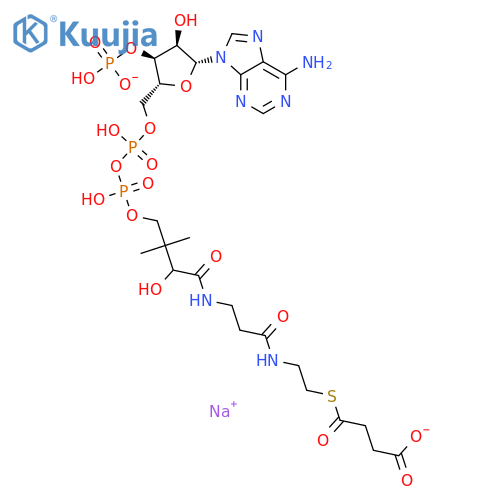 Succinyl Coenzyme A Sodium structure