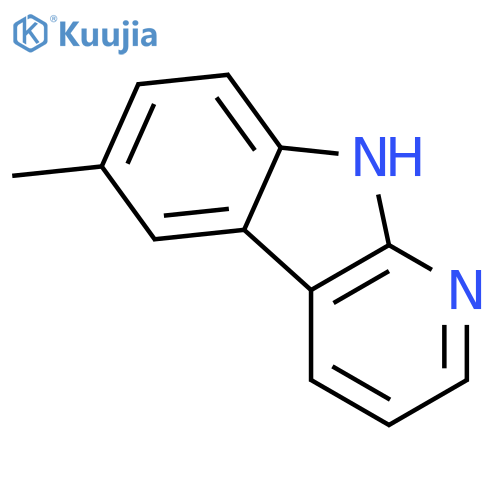 6-methyl-9H-Pyrido[2,3-b]indole structure