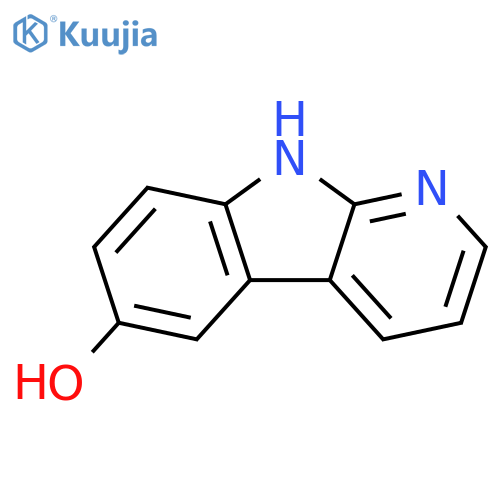9H-Pyrido[2,3-b]indol-6-ol structure