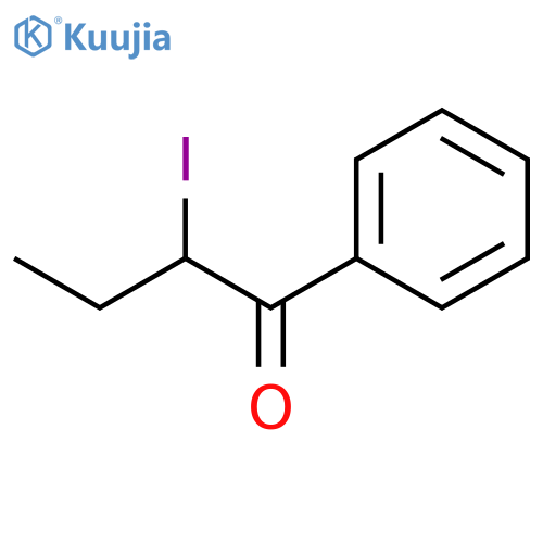 2-Iodo-1-phenyl-1-butanone structure