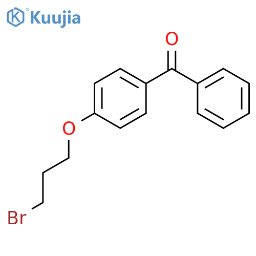 4-(3-Bromopropoxy)phenylphenylmethanone structure