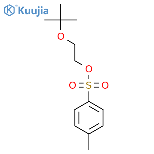 Ethanol,2-(1,1-dimethylethoxy)-, 1-(4-methylbenzenesulfonate) structure