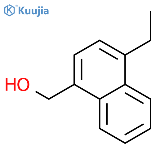 4-Ethyl-1-naphthaleneMethanol structure