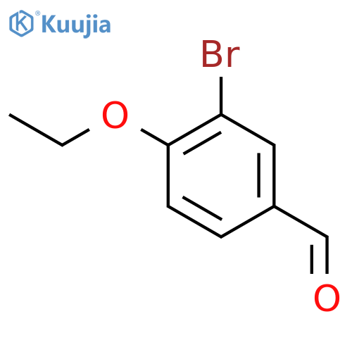 3-Bromo-4-ethoxybenzaldehyde structure