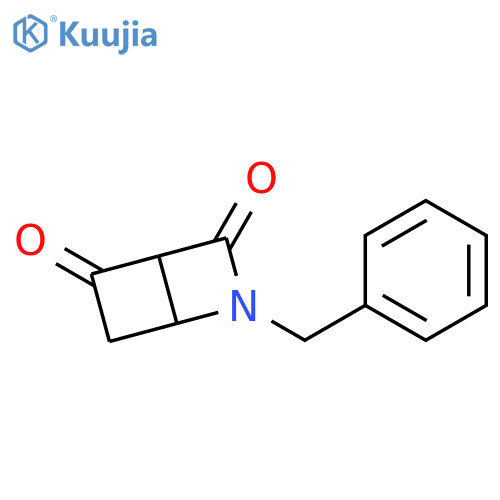 2-Azabicyclo[2.2.0]hexane-3,5-dione, 2-(phenylmethyl)- structure