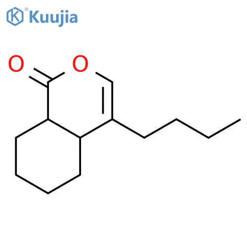 1H-2-Benzopyran-1-one, 4-butyl-4a,5,6,7,8,8a-hexahydro- structure