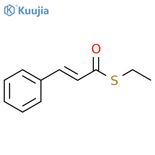 2-Propenethioic acid, 3-phenyl-, S-ethyl ester, (2E)- structure
