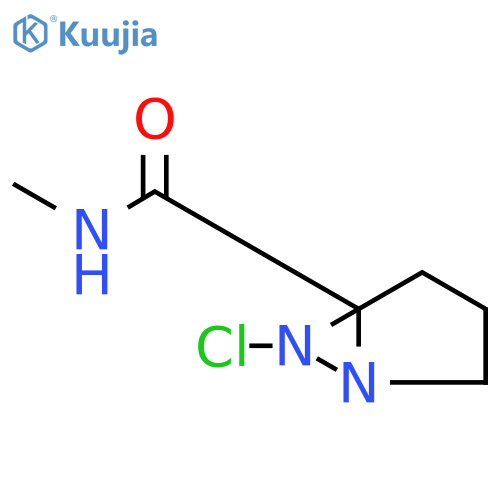 1,6-Diazabicyclo[3.1.0]hexane-5-carboxamide,6-chloro-N-methyl-,(1-alpha-,5-alpha-,6-bta-)-(9CI) structure